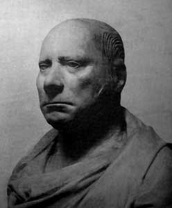 cast of Smith’s features ‘taken years ago from the living subject’ by Joseph Baker of Scarborough. Smith died in 1839, before photographic portraiture was possible. Baker noted in 1873 that the original mould is destroyed’
